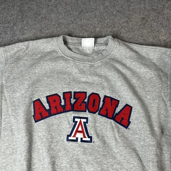 Vintage NCAA VF Imagewear Sweatshirt Mens XL Arizona Crew Neck Pullover Flaw - Picture 2 of 7